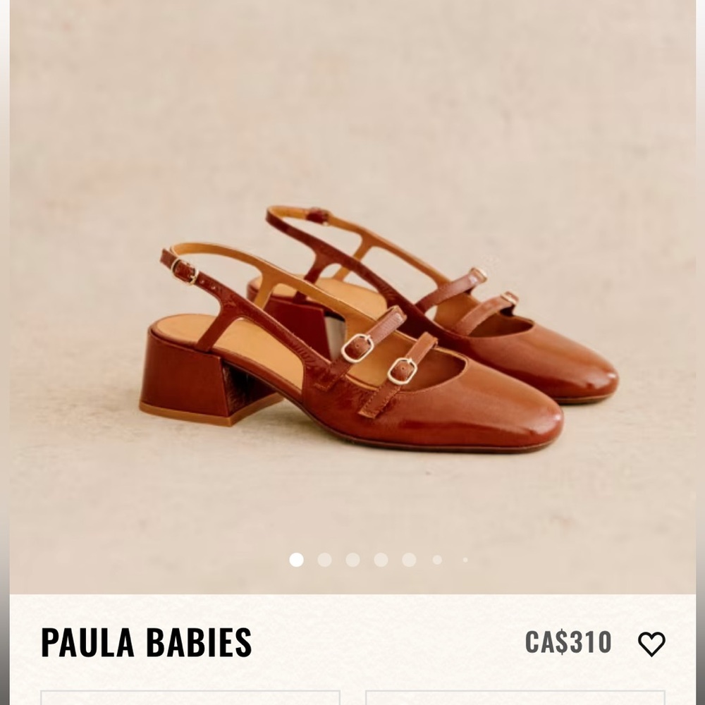 Sezane Paula Babies Mary Jane heels
